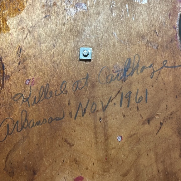 VINTAGE DEER FROM ARKANSAS 1961 HOME DECOR PERFECT FOR COLLAGE WALL - Picture 3 of 3